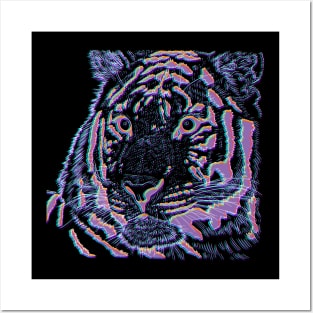 Psyberian Tyger Posters and Art